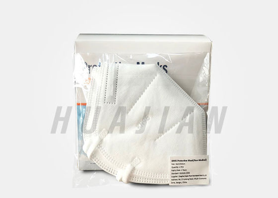 Respirator-Latex-freier Antismog 3D KN95, der KN95 Gesichtsmaske faltet