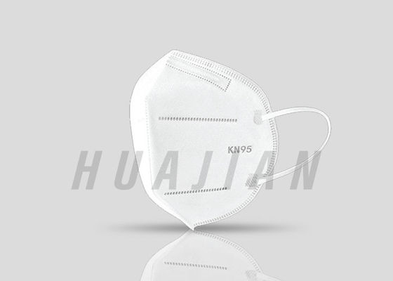 Respirator-Latex-freier Antismog 3D KN95, der KN95 Gesichtsmaske faltet