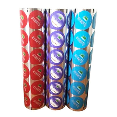 Rollenart Aluminiumfolie-Nahrungsmittelkennzeichnungsaufkleber