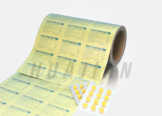Kalte Form-Aluminiumblasen-Folie gedruckt für das Pillen-Verpacken