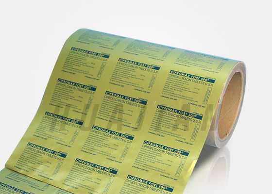 Pharmazeutische Alu-Folie Pharma-Verpackung kapselt Aluminiumblasen-Folie ein