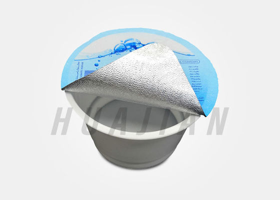 Einfacher Schalen-Aluminiumfolie-Behälter-Deckel für Kaffee-Milch-Kapseln