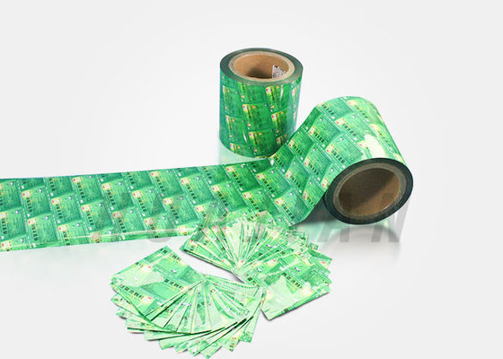 3 Schichten lamellierten HAUSTIER Aluminiumplastikfilm-Rolle
