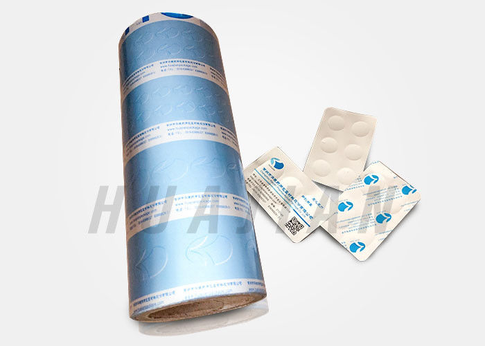 Export von der OP ALU HSL Aluminiumblasen-Folie Chinas für pharmazeutische Verpackungs-Heißsiegelfähigkeit mit PVC und PVDC